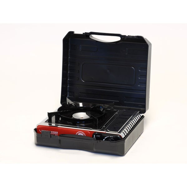 Campingkocher mit Transportkoffer