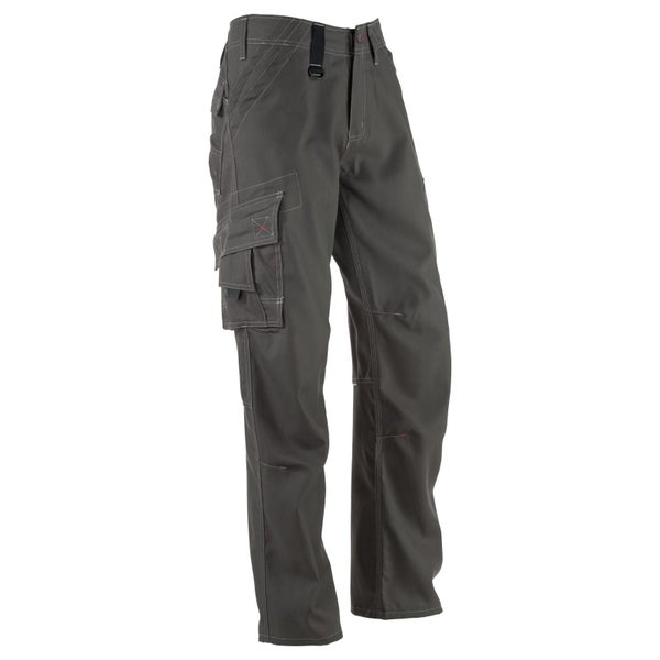 Graue Arbeitshose mit Taschen