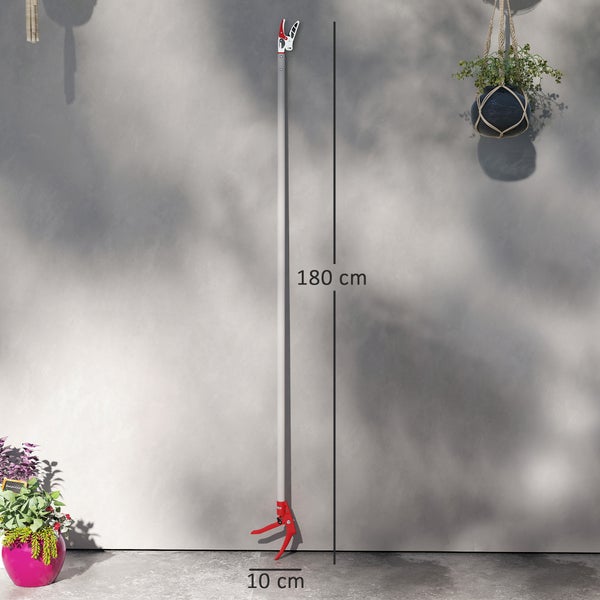 Baumschneider mit einer Länge von 180 cm und einer Schnittbreite von 10 cm.