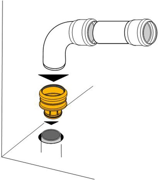 Geranie in einem Topf