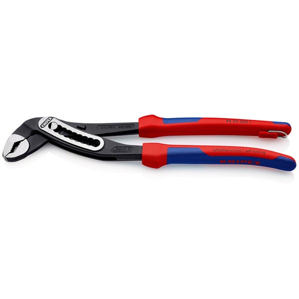 Knipex Wasserpumpenzange mit rot-blauen Griffen