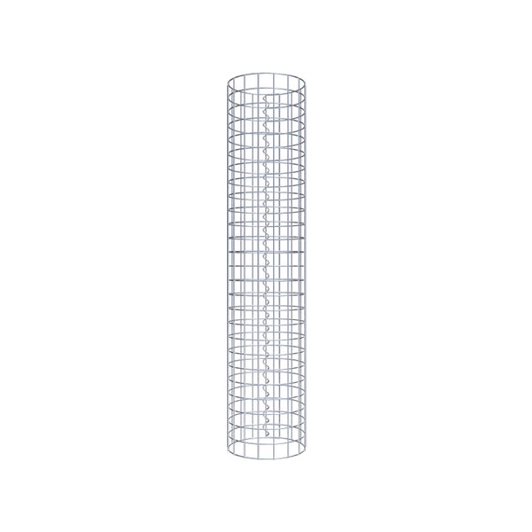 Gabionensäule Durchmesser 27 cm MW 5 x 5 cm rund - Höhe: 130 cm