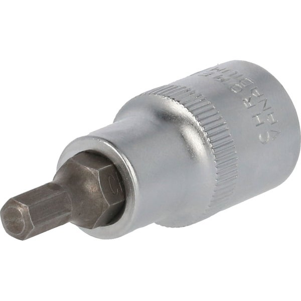 BRILLIANT TOOLS 1/2 Innensechskant Bit-Stecknuss 55 mm lang 6 mm - BT022861