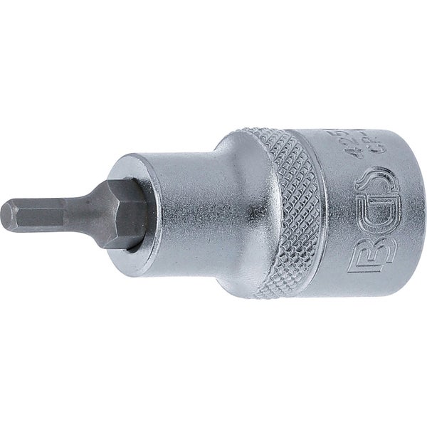 BGS Bit-Einsatz Antrieb Innenvierkant 12,5 mm (1/2) Innensechskant 4 mm - 4250