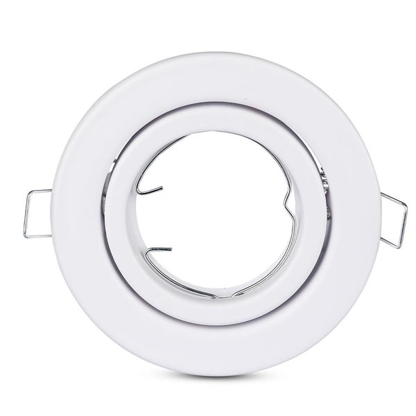 V-TAC VT-7227RD-WH - LED-Strahler - Einbaustrahler - GU10 - IP20 - Weiß - Modell Nr: - VT-7227RD-WH