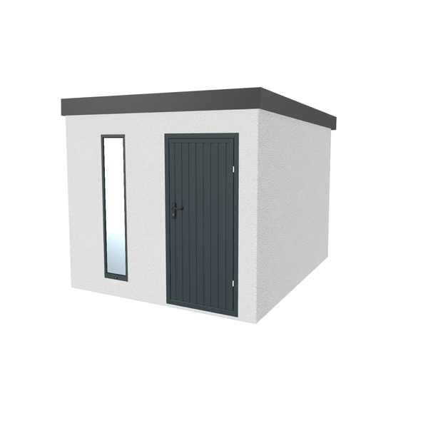Gartenhaus mit Tür und Fenster