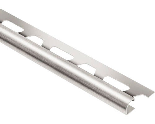 Abschlussprofil Schlüter-Rondec-EB, 11mm Länge 250 cm Edelstahl gebürstet