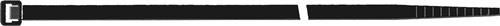 SAPISELCO 100x Kabelbinder Länge 280 mm Breite 4,5 mm schwarz - SEL.3.425