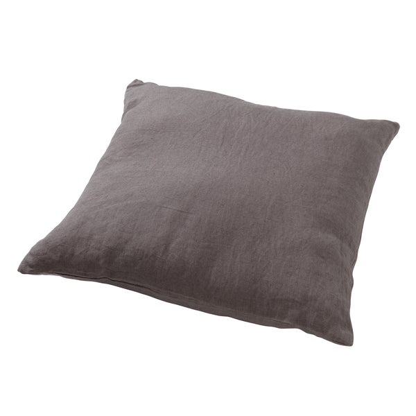 Linn Dekokissen - Unifarben 45x45 cm, Grau