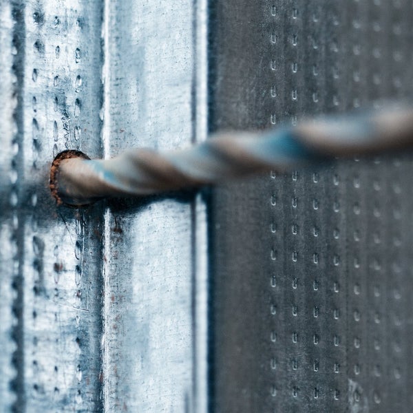 3,5 Millimeter Holzbohrer mit einer Länge von 70 Millimetern