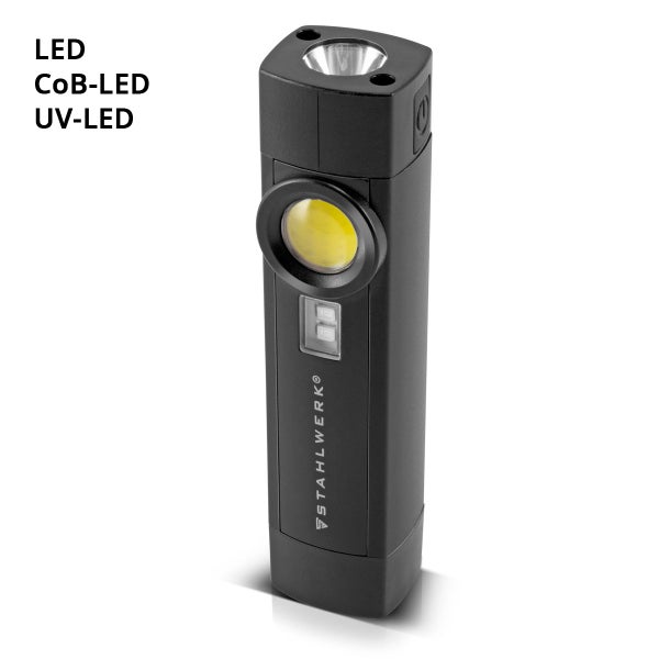 Stahlwerk LED Arbeitsleuchte mit UV-Licht