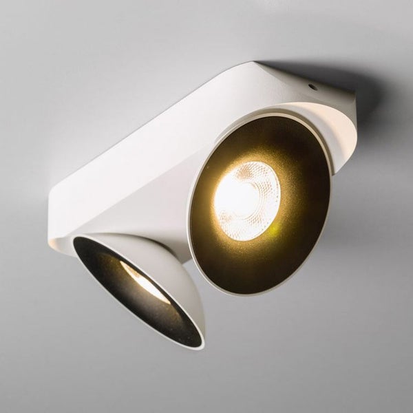 LED Einbaustrahler Saturn in Weiß 2x 9W 1620lm 2-flammig