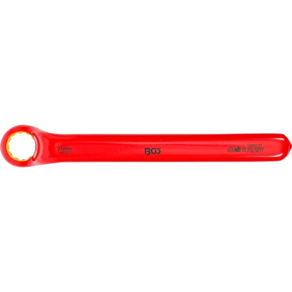 BGS VDE-Einringschlüssel tief gekröpft SW 21 mm - 72021