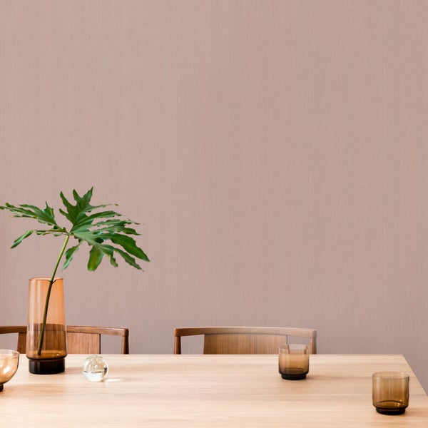 Textiltapete mit feiner Gewebestruktur