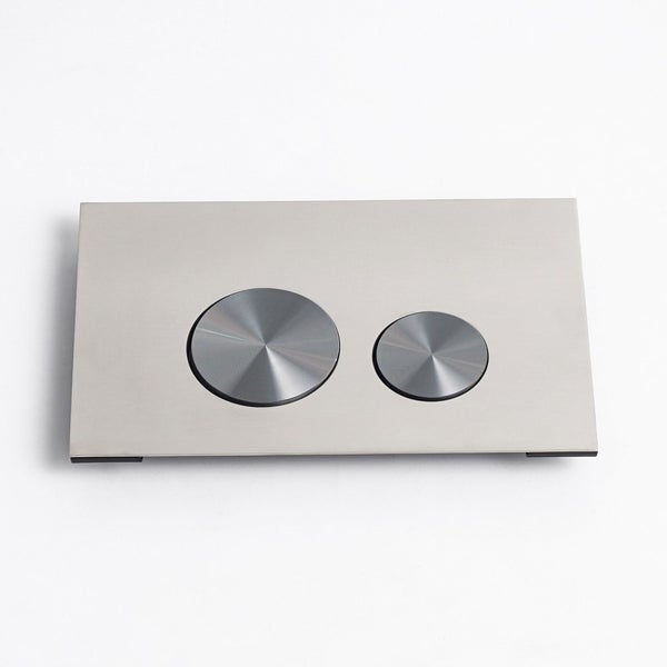 Betätigungsplatte für die Toilettenspülung mit zwei Knöpfen