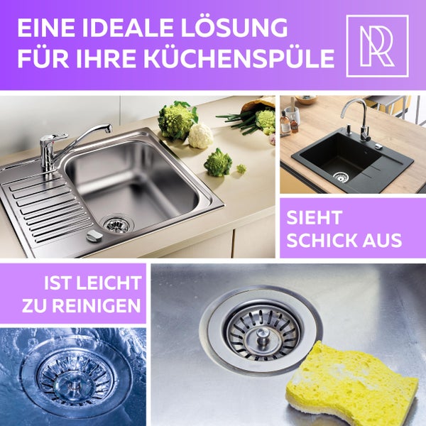 Produktbild einer Küchenspüle mit Spülbecken und Abtropffläche
