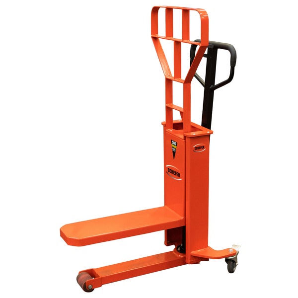 Schefer Handgabelhubwagen mit einer Traglast von 500 kg
