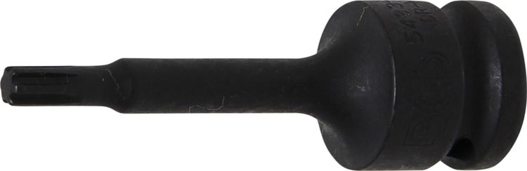 BGS Kraft-Bit-Einsatz Antrieb Innenvierkant 12,5 mm (1/2) Keil-Profil (für RIBE) M6 - 5483-M6