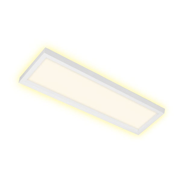 LED Deckenleuchte Deckenlampe Backlight-Effekt 22 W weiß Kunststoff Briloner