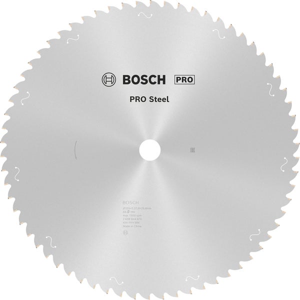 Bosch PRO Steel Sägeblatt für Kreissägen Netz- / kabelgebunden 355 x 2,2 x 25,4 mm T66 - 2608844870
