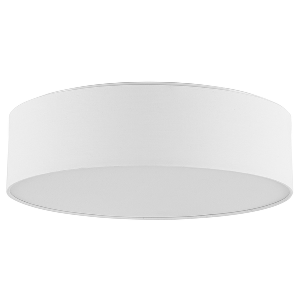 Weiße Textil Deckenleuchte für Innenräume