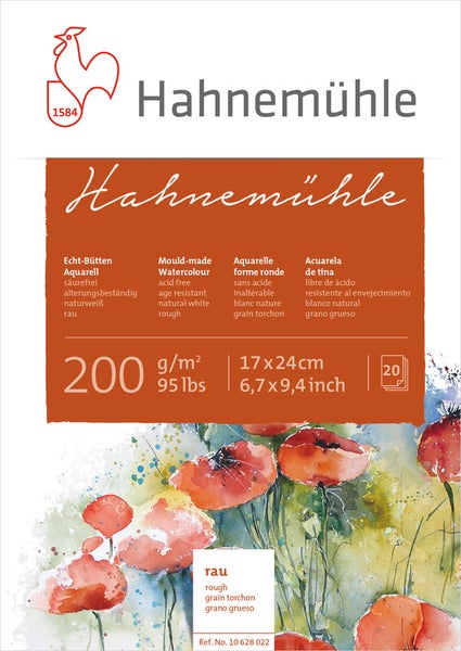 Hahnemühle Papier Hahnemühle 200, 17 x 24 cm, 200 g/m²