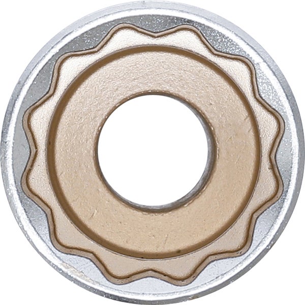 BGS Steckschlüssel-Einsatz Zwölfkant tief Antrieb Innenvierkant 12,5 mm (1/2) SW 24 mm - 10688