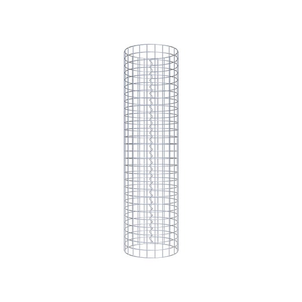 Gabionensäule Durchmesser 37 cm MW 5 x 5 cm rund - Höhe: 140 cm