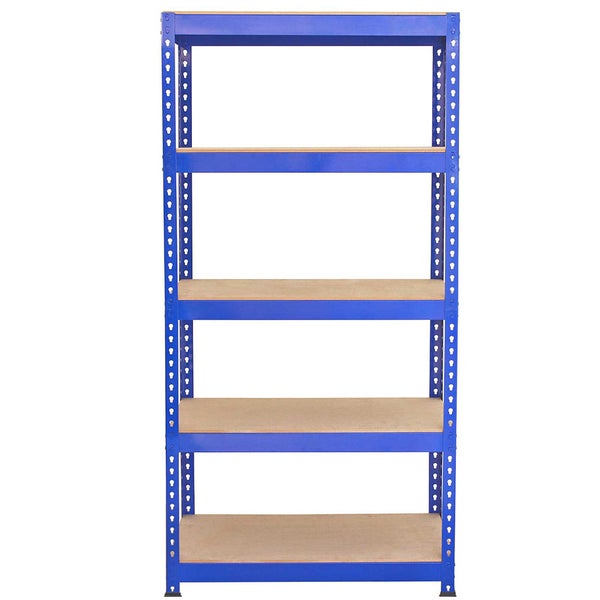 Q-Rax Lagerregal Blau - 90cm x 180cm x 50cm