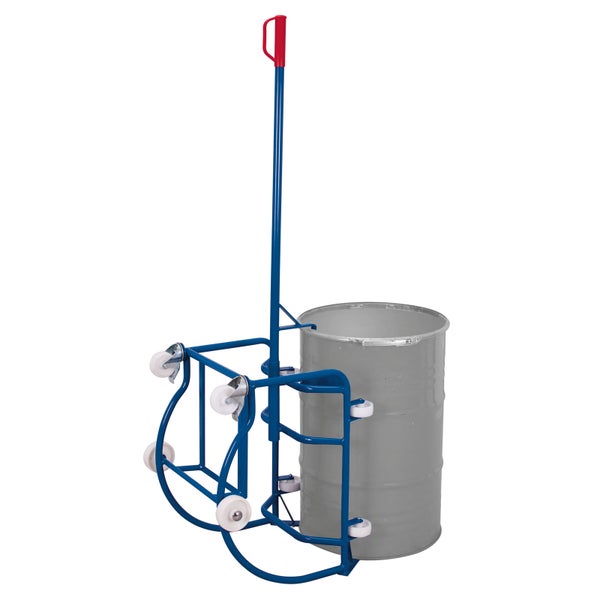 Fasskarre mit Handgriff und Rädern