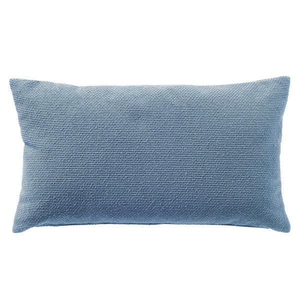 Rechteckiges Kissen mit Textur
