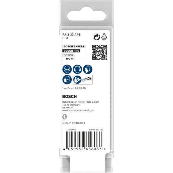 Bosch PRO PAIZ 32 APB Blatt für Multifunktionswerkzeuge 32 x 60 mm - 2608669129