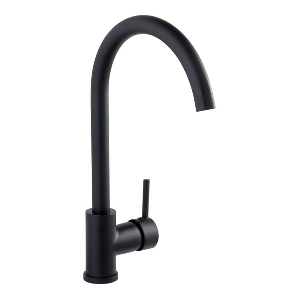 SCHÖNER WOHNEN-Kollektion Waschtischarmatur CANTIS, Mattschwarz, Wasserhahn geeignet für wandhängende Waschbecken und Aufsatzwaschbecken in Bad und Küche