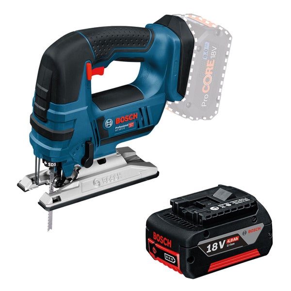 Bosch Akku-Stichsäge GST 18V-LI B / 1x 4,0 Ah Akku