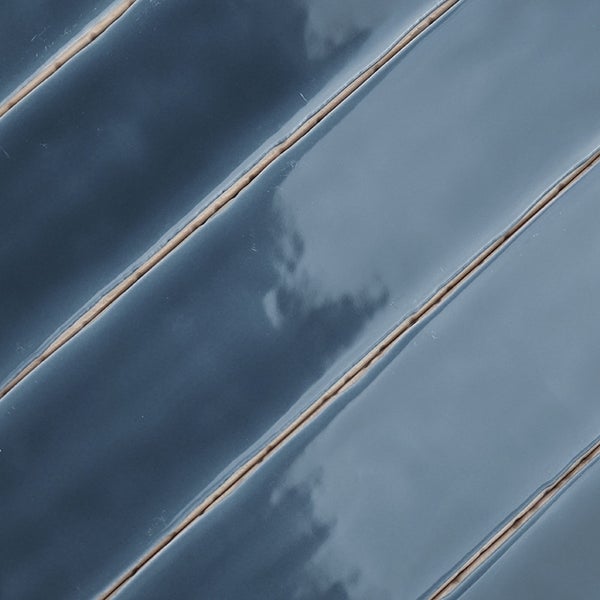 Wandfliesen mit glänzender Oberfläche in Ziegeloptik für Innenbereiche