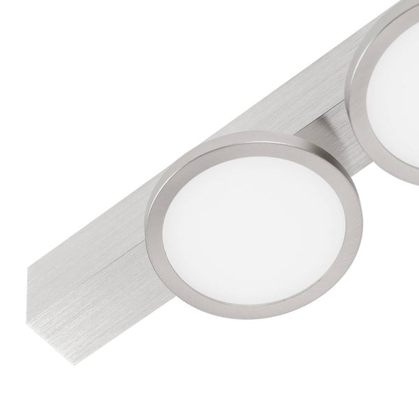 LED Deckenleuchte mit zwei runden Leuchten