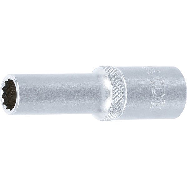 BGS Steckschlüssel-Einsatz Zwölfkant tief Antrieb Innenvierkant 12,5 mm (1/2) SW 11 mm - 9357