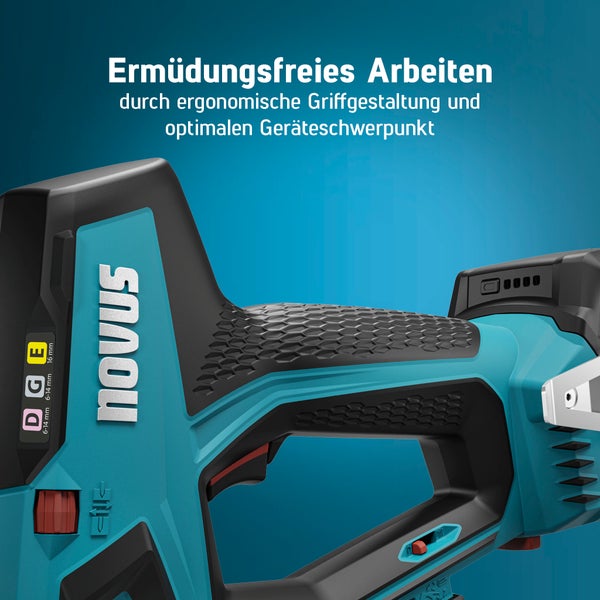 Novus Tools Akkutacker J-551, Premium-Tacker geeignet für Folien & Zierleisten 031-0365
