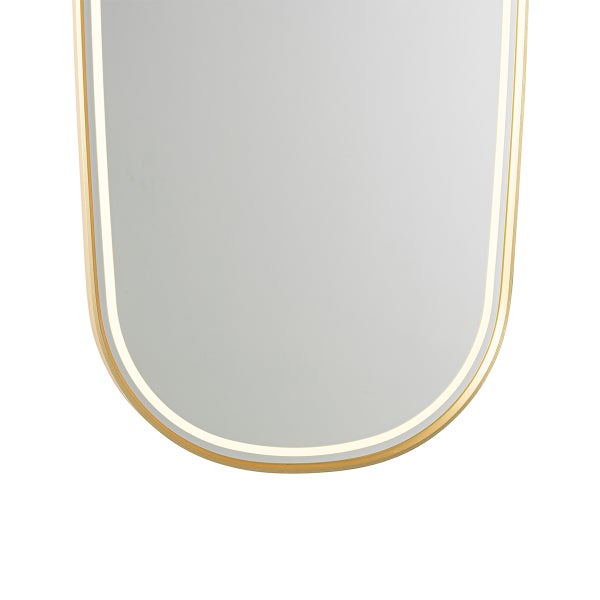 U-förmiger Spiegel mit Beleuchtung