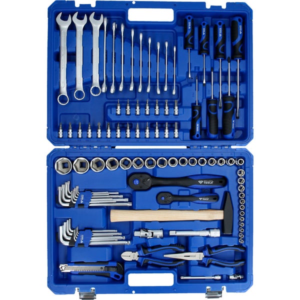 BRILLIANT TOOLS 1/4 + 1/2 Universal-Werkzeug-Satz 95tlg. - BT024095