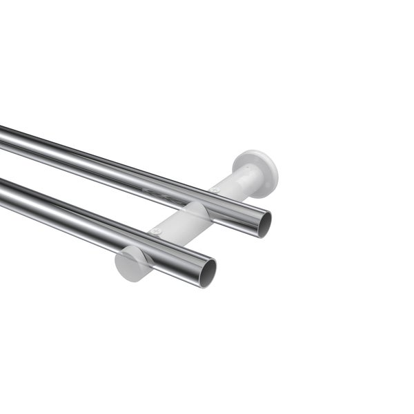 Handtuchhalter mit zwei Stangen zur Wandmontage