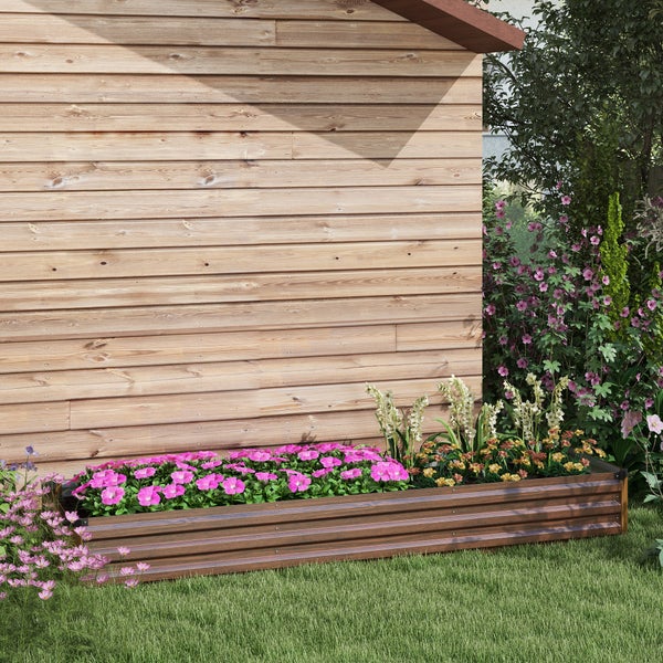 Illustration einer bodenoffenen Bauweise für gute Drainage und freie Atmung der Wurzeln in einem Buch