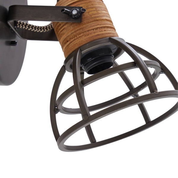 Deckenleuchte mit Käfigschirm für den Innenbereich