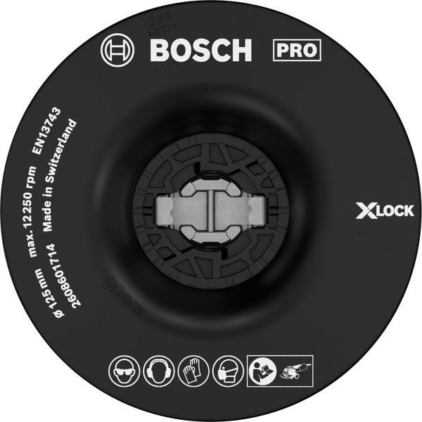 Bosch X-Lock Schruppscheibe Durchmesser 125 Millimeter