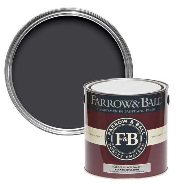 Farbdose Farrow and Ball Paean Black