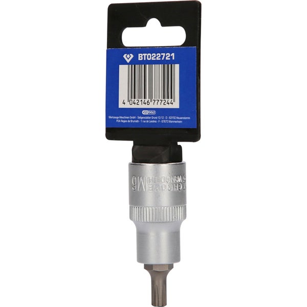 Steckschlüsseleinsatz mit Innenvielzahnaufnahme