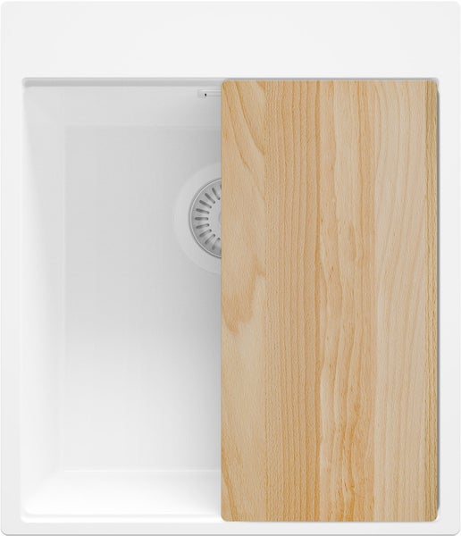 Spülbecken mit Schneidebrett