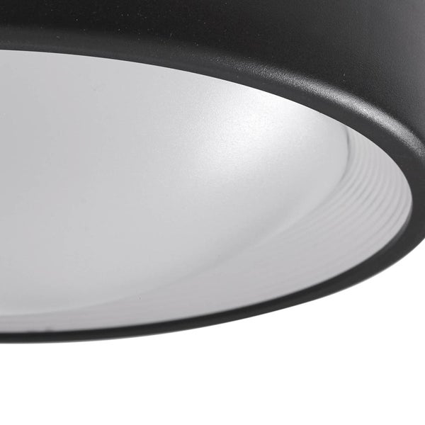 Lindby LED Deckenlampe aussen Ø 24,5 cm, Deckenleuchte außen strahlwassergeschützt IP65 14,5W Außendeckenlampe Außenleuchte Gartenlampe