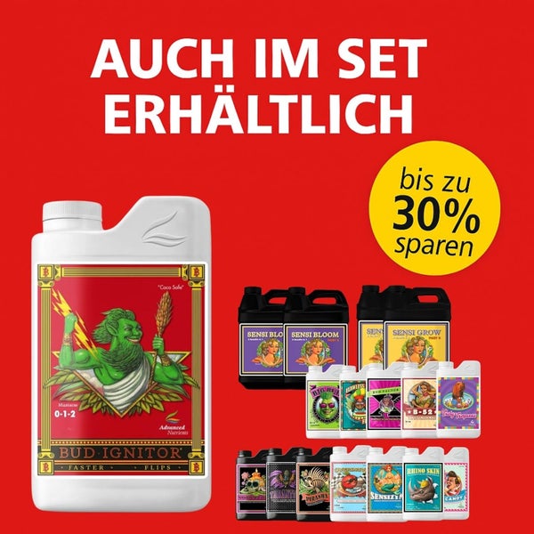 Advanced Nutrients Bud Ignitor Dünger und verschiedene Düngemittel Sets mit bis zu 30 Prozent Ersparnis