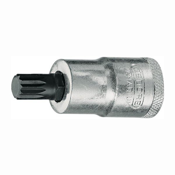 Gedore Steckschlüsseleinsatz INX 19 1/2″ Innen-Vielzahn M14 100 mm - 1888951